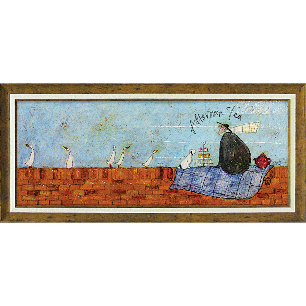 アートフレーム 通販 日本 サムトフト いわしサンドスーツケース 壁掛けアート 絵画 壁飾り W94.5 x H43cm インテリア モダン 壁掛け アート 癒し おしゃれ |  | 09