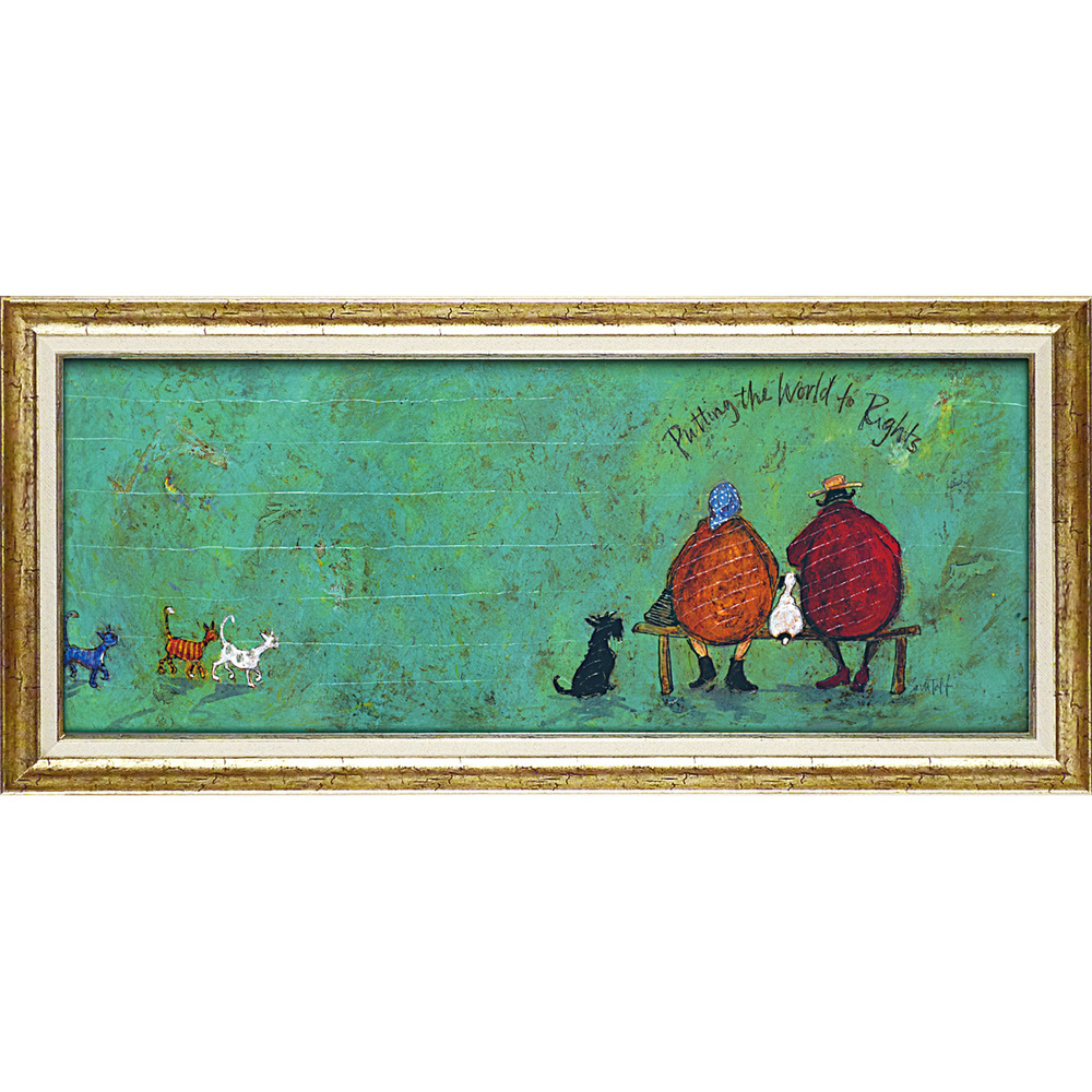 アートフレーム 通販 日本 サムトフト いわしサンドスーツケース 壁掛けアート 絵画 壁飾り W94.5 x H43cm インテリア モダン 壁掛け アート 癒し おしゃれ |  | 07