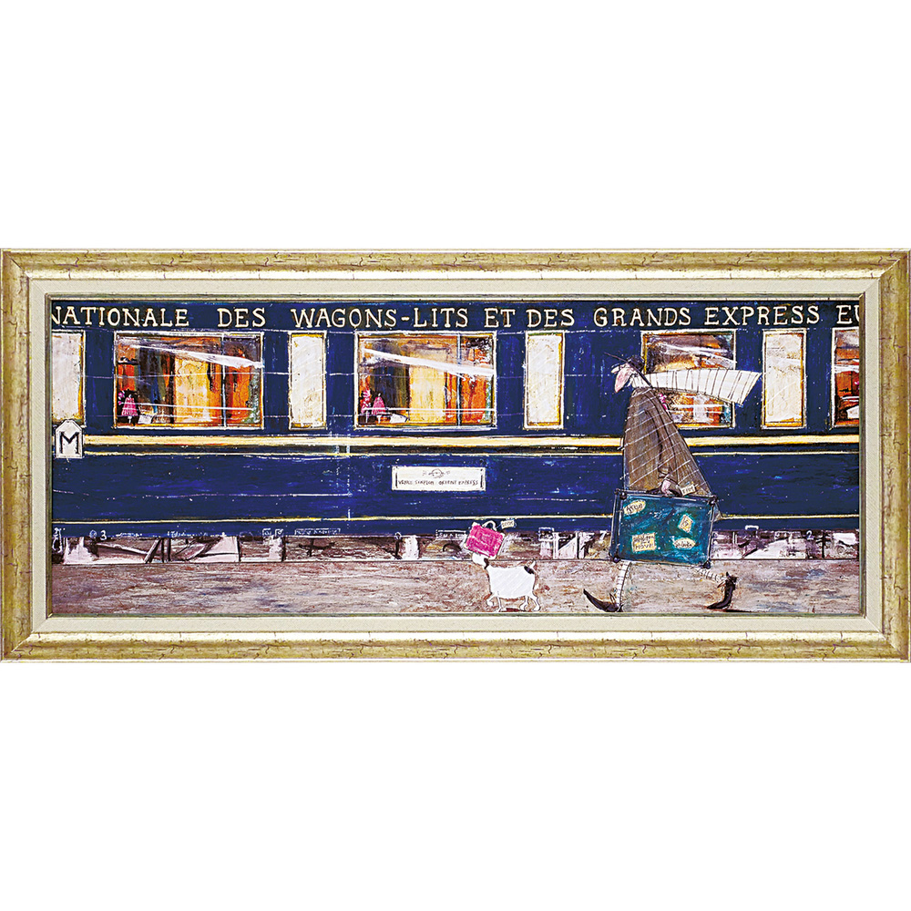 アートフレーム 通販 日本 サムトフト いわしサンドスーツケース 壁掛けアート 絵画 壁飾り W94.5 x H43cm インテリア モダン 壁掛け アート 癒し おしゃれ |  | 05