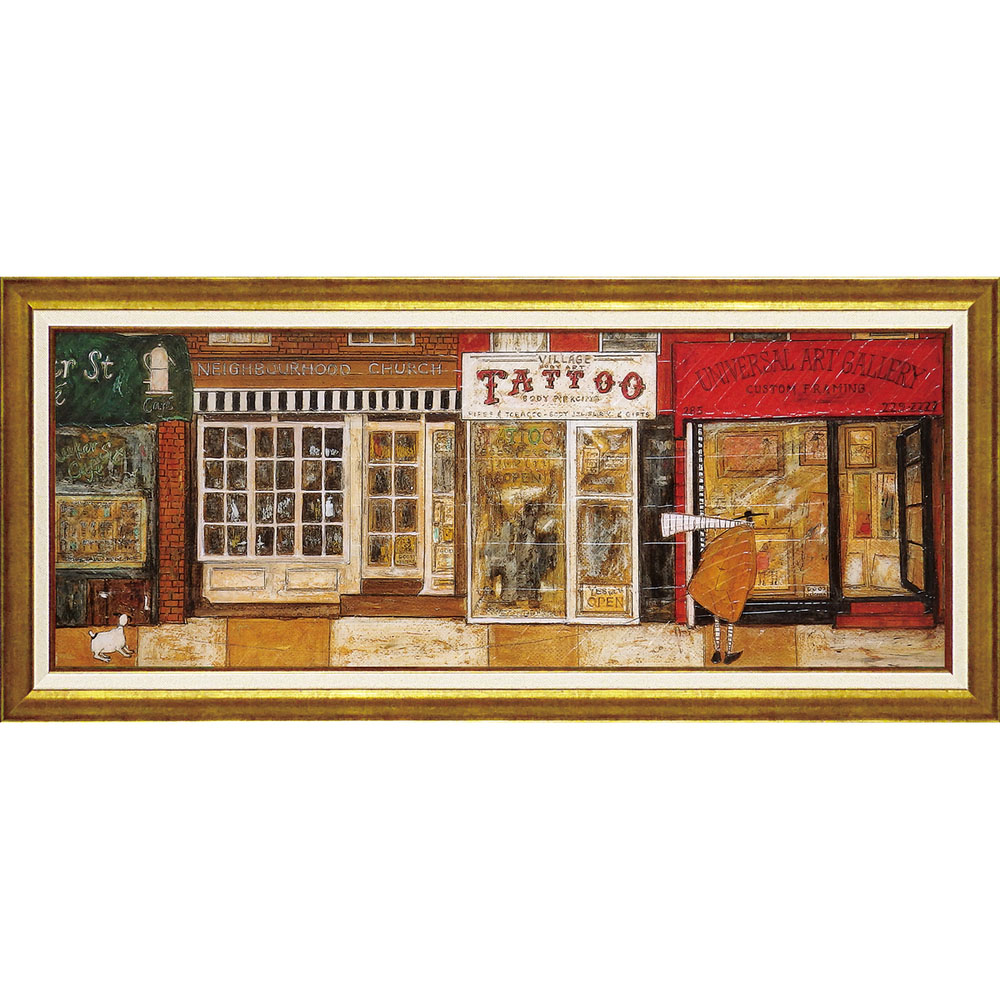 アートフレーム 通販 日本 サムトフト いわしサンドスーツケース 壁掛けアート 絵画 壁飾り W94.5 x H43cm インテリア モダン 壁掛け アート 癒し おしゃれ |  | 04