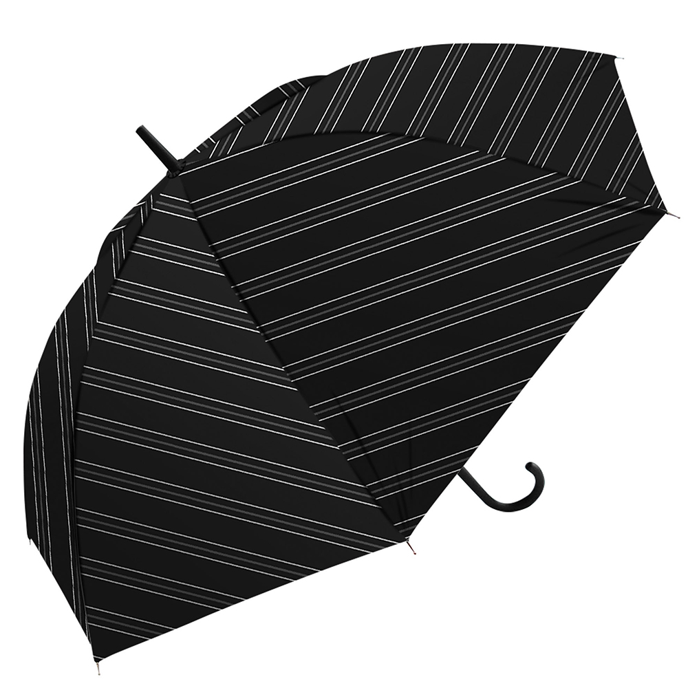 長傘 通販長傘 メンズ 65cm 耐風骨 雨傘 ワンタッチ ジャンプ式 グラスファイバー メンズ傘 かさ 傘 丈夫 紳士 8本骨 通勤 通学 おしゃれ プレゼント | ブランド登録なし | 05