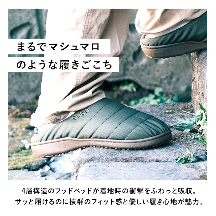 SUBU スブ サンダル 冬 通販 冬用サンダル 暖かいサンダル スリッパ スリッポン 外履き 室内履き サボサンダル ルームシューズ つっかけ 暖かい 軽い 軽量 | SUBU | 14