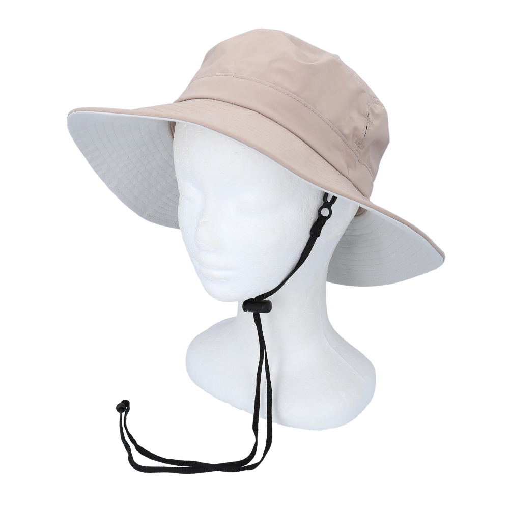 日よけ帽子 レディース 紐付き 通販 一級遮光 生地 日除け帽子 アドベンチャーハット サファリハット 日よけ 帽子 日除け ハット あごひも あご紐  日よけ帽子 | HIDE | 03