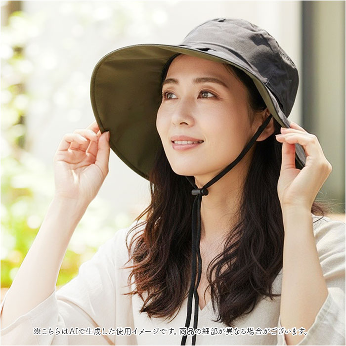 ヒデ hide ヒデ ハット レディース 通販 帽子 ぼうし つば広帽子 レディース帽子 日除け 日よけ ひよけ 大きめ つば広 遮光 紫外線対策 夏 かわいい | HIDE | 19
