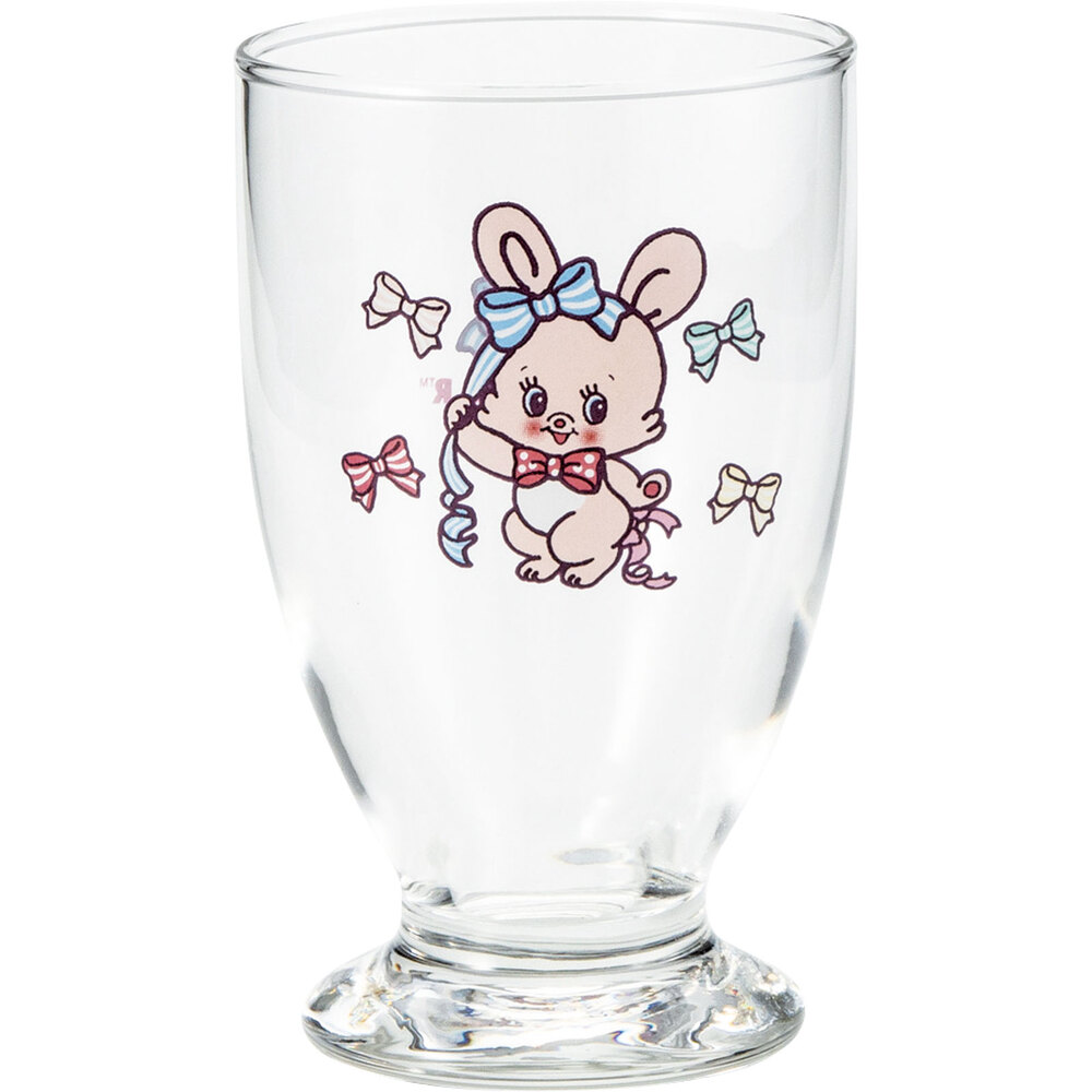 脚付きグラス 日本製 通販 グラス 脚付き ガラス製 コップ ガラスコップ カップ 透明 かわいい キャラクター レトロ おしゃれ 可愛い 脚付きグラス | サンアート | 06