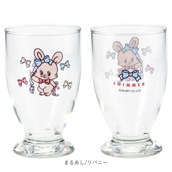脚付きグラス 日本製 通販 グラス 脚付き ガラス製 コップ ガラスコップ カップ 透明 かわいい キャラクター レトロ おしゃれ 可愛い 脚付きグラス | サンアート | 21