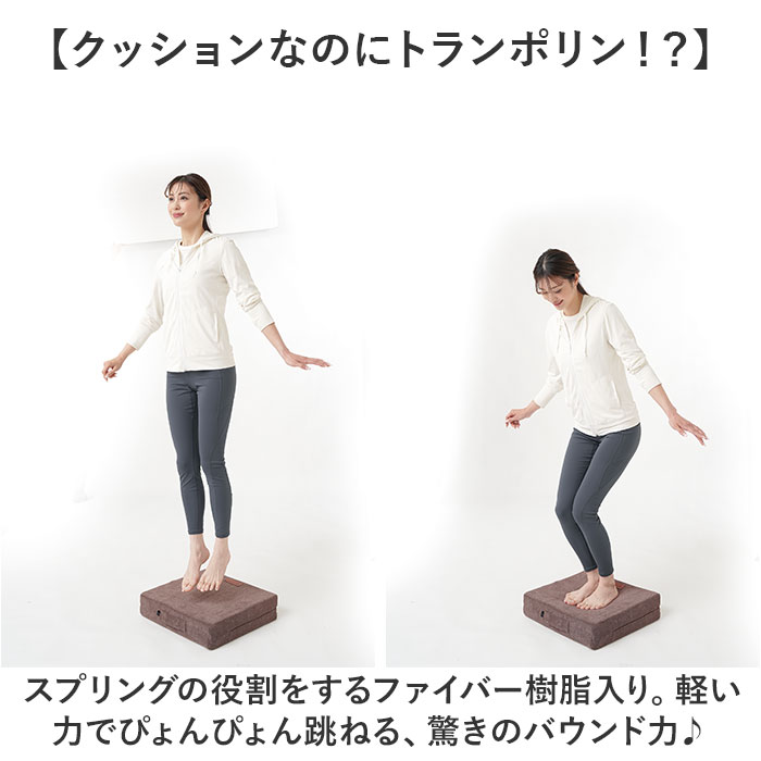体幹ぴょんぴょん ホップステッパー スリム 通販 トランポリンクッション 踏み台昇降 トランポリン クッション オットマン エクササイズ 体幹ぴょんぴょん | ニーズ | 07
