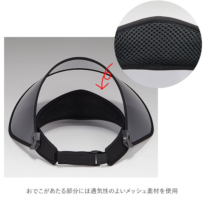 ブリストル  サンバイザー　希少　美品 サンバイザー 通販サンバイザー レディース uvカット ベルト調整