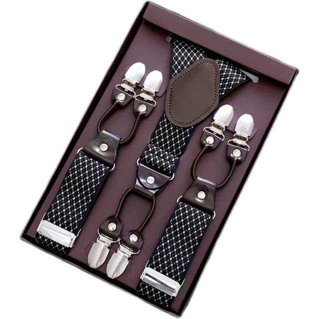 サスペンダー メンズ 通販 紳士 35mm 幅 吊りバンド ズボン吊り 幅広 Y型 父の日 プレゼント ギフト ビジネス フォーマル カジュアル サスペンダー |  | 10