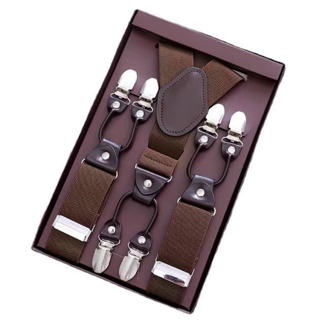 サスペンダー メンズ 通販 紳士 35mm 幅 吊りバンド ズボン吊り 幅広 Y型 父の日 プレゼント ギフト ビジネス フォーマル カジュアル サスペンダー |  | 07