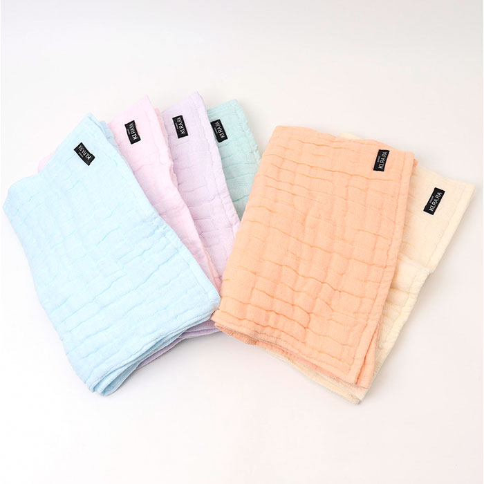 フェイスタオル ガーゼ 通販 Sweet KIRARA 日本製 ガーゼタオル ５重ガーゼ 25x75cm 柔らかい 吸水 ナチュラル 無地 おしゃれ かわいい タオル フェイスタオル | ふわりぃ | 15