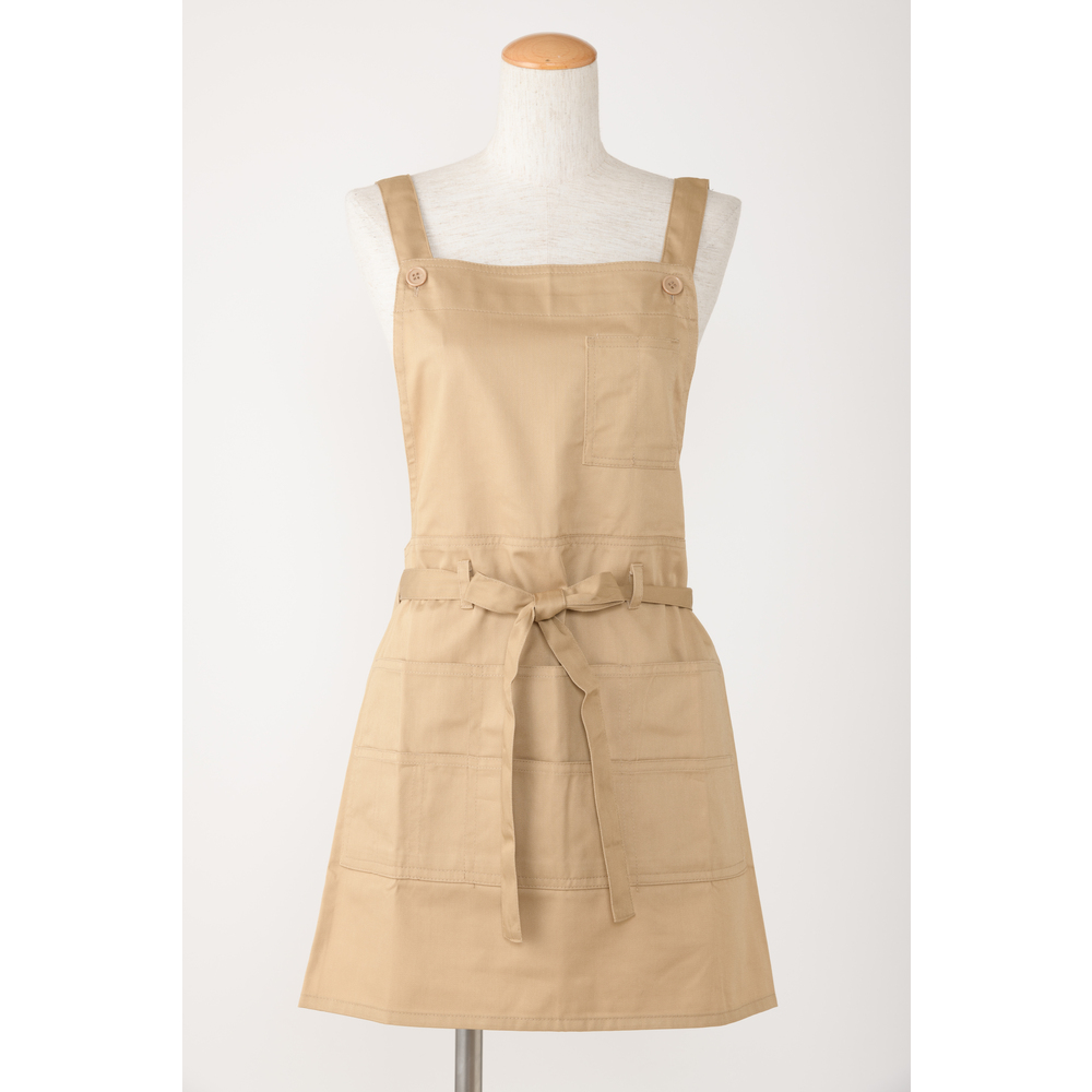 エプロン 通販エプロン おしゃれ ナチュラル レディース ポケット たくさん h型 ワンピース ブラック ネイビー レッド ベージュ グリーン 保育士 エプロン |  | 05