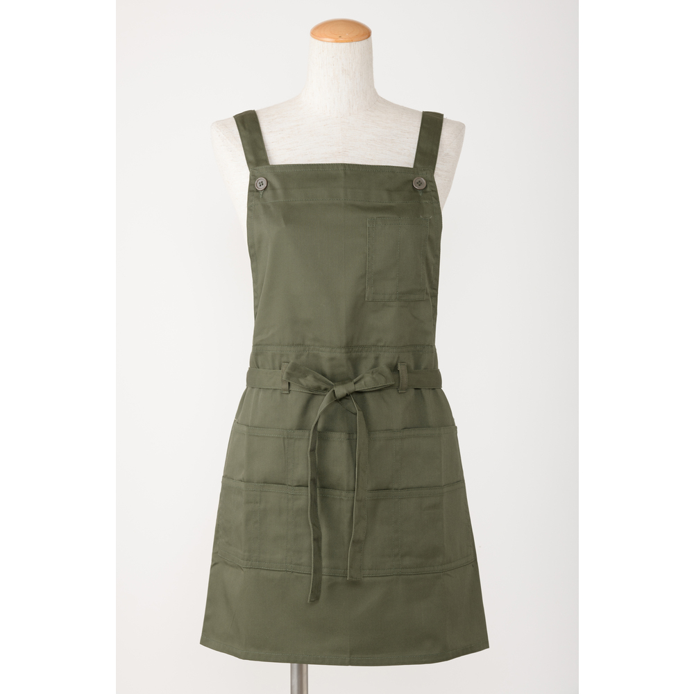 エプロン 通販エプロン おしゃれ ナチュラル レディース ポケット たくさん h型 ワンピース ブラック ネイビー レッド ベージュ グリーン 保育士 エプロン |  | 01