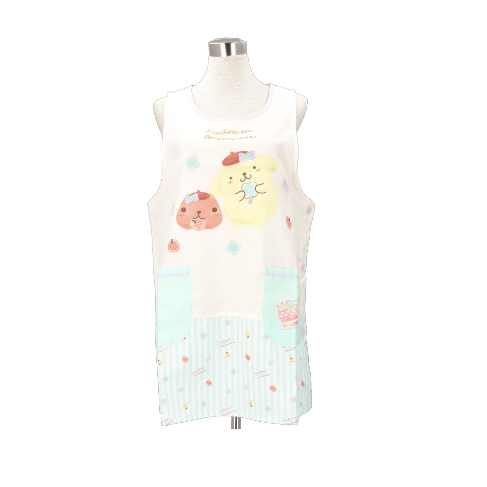 エプロン 保育士 通販 キャラクターエプロン 介護士 大人用エプロン サイドボタン かわいい 大人 おとな カジュアル 割烹着 割ぽう着 家事 保育 介護 |  | 11