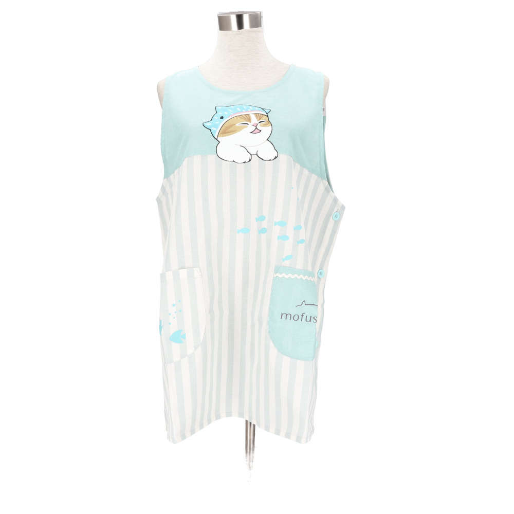 エプロン 保育士 通販 キャラクターエプロン 介護士 大人用エプロン サイドボタン かわいい 大人 おとな カジュアル 割烹着 割ぽう着 家事 保育 介護 |  | 04