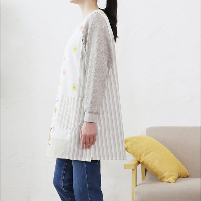 エプロン 保育士 通販 キャラクターエプロン 介護士 大人用エプロン サイドボタン かわいい 大人 おとな カジュアル 割烹着 割ぽう着 家事 保育 介護 |  | 13