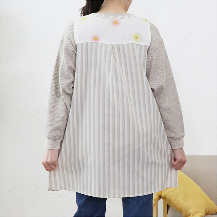 エプロン 保育士 通販 キャラクターエプロン 介護士 大人用エプロン サイドボタン かわいい 大人 おとな カジュアル 割烹着 割ぽう着 家事 保育 介護 |  | 14