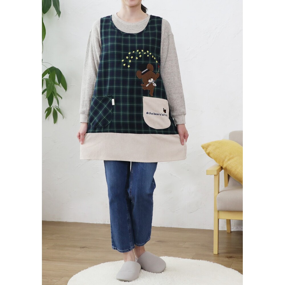 保育士 エプロン キャラクター 通販 ワークエプロン 前掛 前掛け 割烹着 綿混 キュート 柄 レディース メンズ ユニセックス 料理 ギフト 贈り物 かわいい | ブランド登録なし | 03