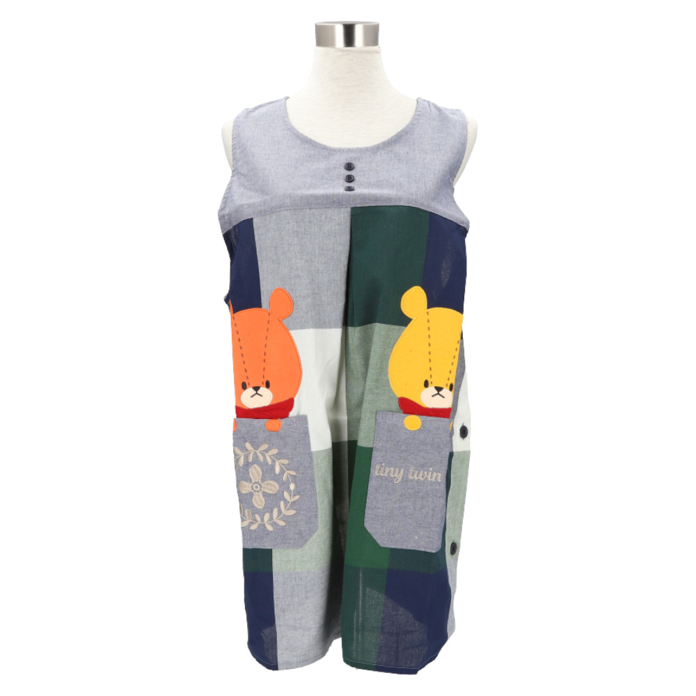 保育士 エプロン キャラクター 通販 ワークエプロン 前掛 前掛け 割烹着 綿混 キュート 柄 レディース メンズ ユニセックス 料理 ギフト 贈り物 かわいい | ブランド登録なし | 04