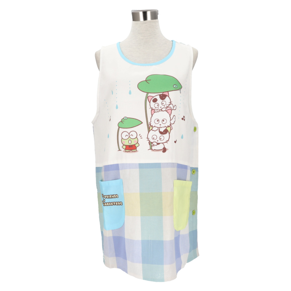 保育士 エプロン キャラクター 通販 ワークエプロン 前掛 前掛け 割烹着 綿混 キュート 柄 レディース メンズ ユニセックス 料理 ギフト 贈り物 かわいい | ブランド登録なし | 09
