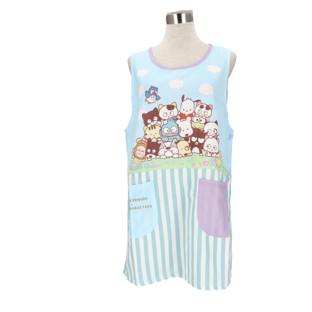 保育士 エプロン キャラクター 通販 ワークエプロン 前掛 前掛け 割烹着 綿混 キュート 柄 レディース メンズ ユニセックス 料理 ギフト 贈り物 かわいい | ブランド登録なし | 08