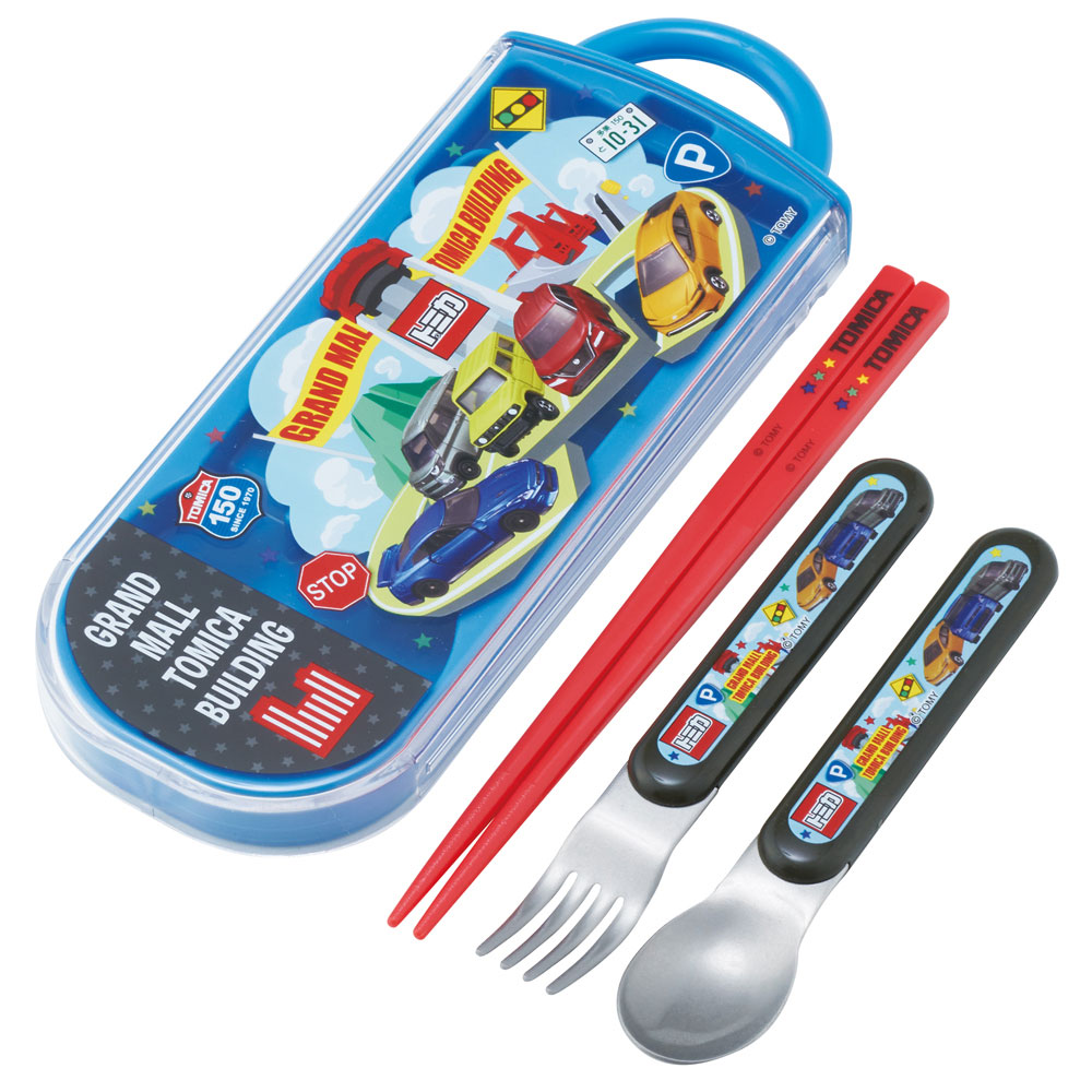 トリオセット 食洗機対応 通販 日本製 スケーター 箸 スプーン セット Skater TACC2 カトラリーセット お箸スプーンセット トリオセット | スケーター | 02