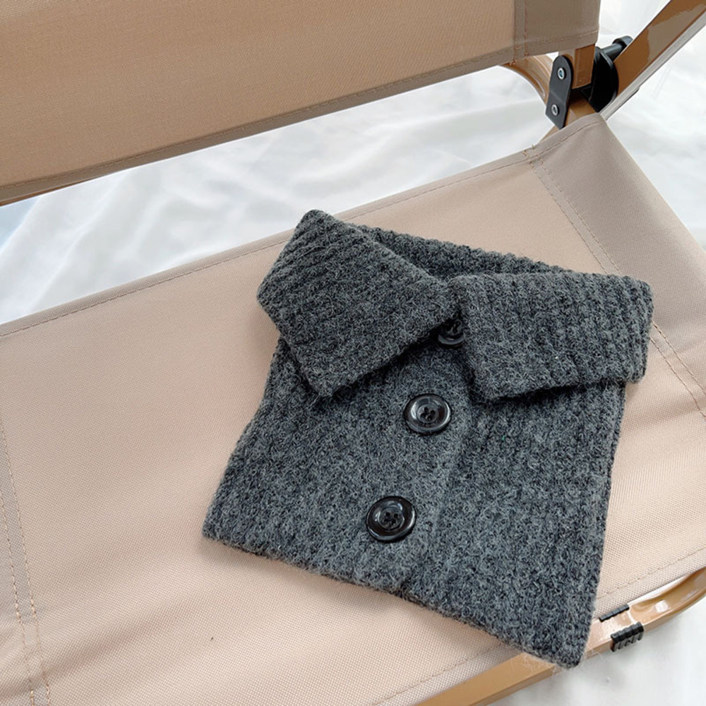 ネックウォーマー キッズ 防寒 通販 マフラー ネックスカーフ ネックカバー 首 ボタン ハイネック あったか あたたかい 暖かい 子ども 子供 ネックウォーマー |  | 05