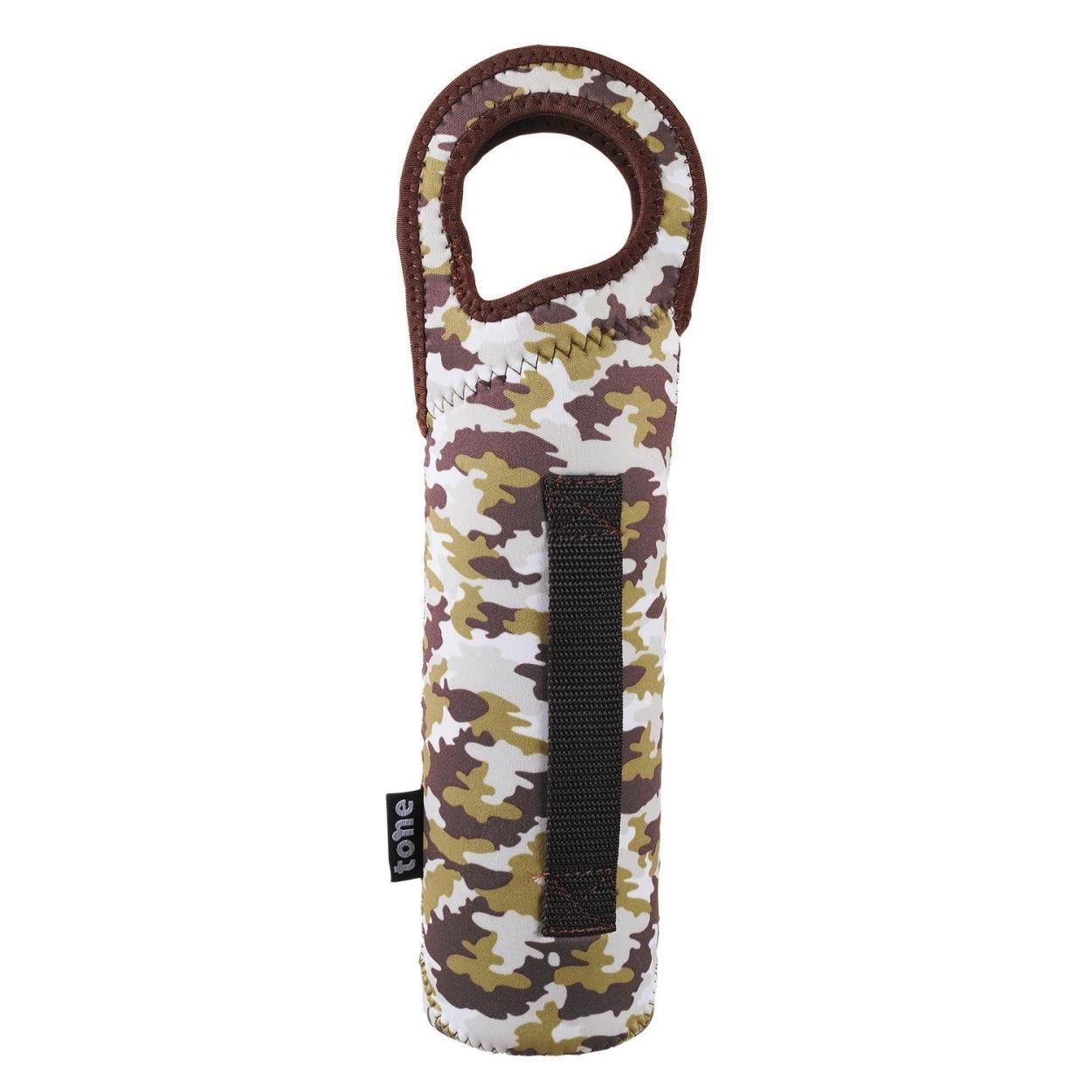 ボトルカバー おしゃれ ボトルホルダー Lサイズ 800ml ハンドベルト付き アウトドア ペットボトル 水筒 マグボトル 軽量 保温 保冷 クッション性 ボトルカバー | ブランド登録なし | 05