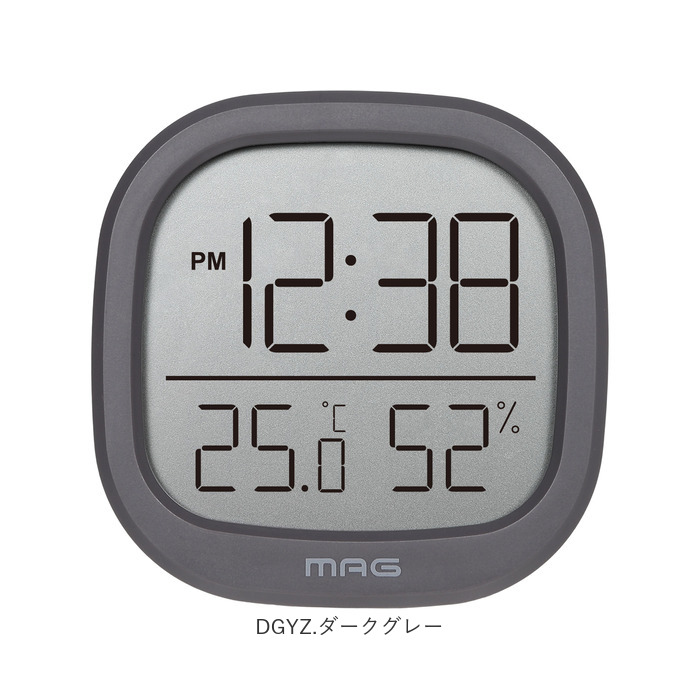 温湿度計 デジタル時計 MAG TH106 通販 ノア精密 湿度計 温度計 マグネット 室温計 小型 置き時計 置時計 デジタル デジタル温度計 温湿度計 |  | 13