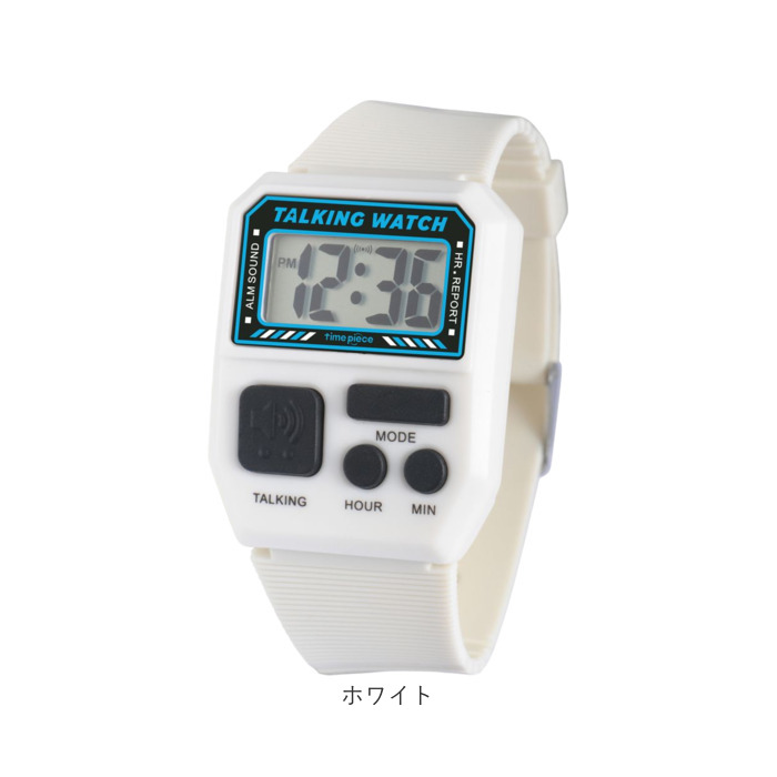 タイムピース 腕時計 トーキングウォッチ TPW101T デジタル 通販 腕時計メンズ 腕時計レディース 時計 とけい ウォッチ Watch Time Piece タイムピース |  | 18