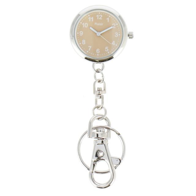ナースウォッチ 通販ナースウォッチ かわいい キーリングウオッチ キーウオッチ こども 子ども 子供 懐中時計 カラフル フック式 Plaisir ナースウォッチ |  | 07