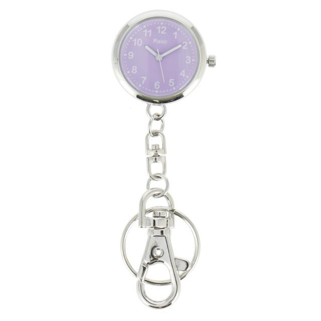 ナースウォッチ 通販ナースウォッチ かわいい キーリングウオッチ キーウオッチ こども 子ども 子供 懐中時計 カラフル フック式 Plaisir ナースウォッチ |  | 05