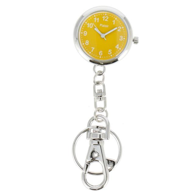 ナースウォッチ 通販ナースウォッチ かわいい キーリングウオッチ キーウオッチ こども 子ども 子供 懐中時計 カラフル フック式 Plaisir ナースウォッチ |  | 04