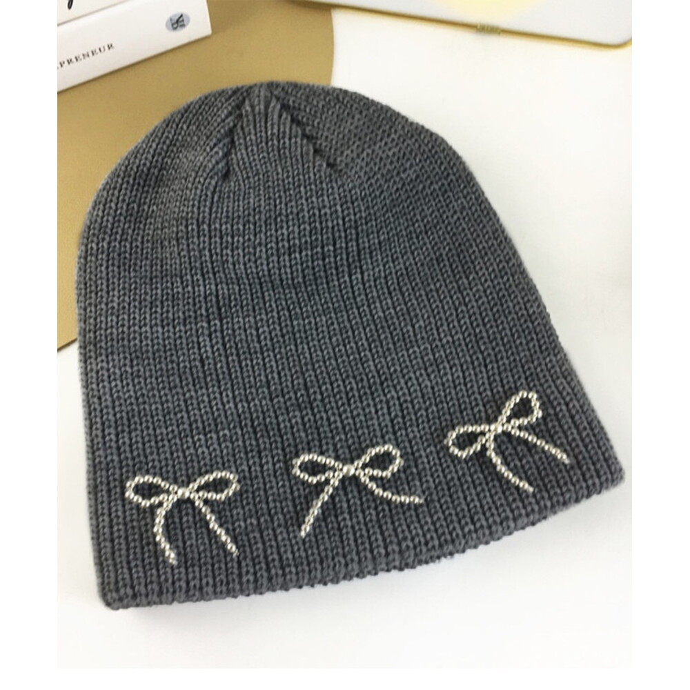 ニット帽 レディース 通販 Diamond Hearts ダイヤモンドハーツ ビーズリボン ニットビーニー ビーニー ニットキャップ 帽子 キャップ おしゃれ ニット帽 |  | 02