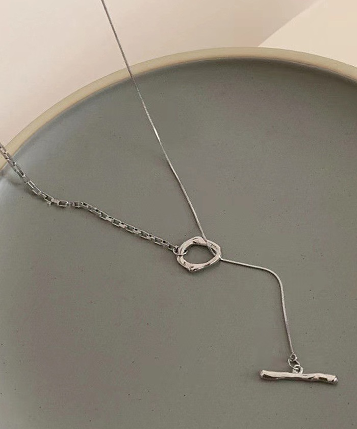 ネックレス レディース シンプル 通販 ペンダント ループネックレス ループタイネックレス ジュエリー アクセサリー おしゃれ 大人 かわいい 可愛い | DiamondHearts | 04
