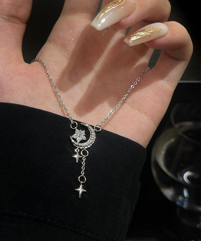 ネックレス レディース シルバー シンプル 通販 ペンダント 首飾り ジュエリー アクセサリー 月 星 大人 かわいい おしゃれ 可愛い オシャレ 女性 |  | 06