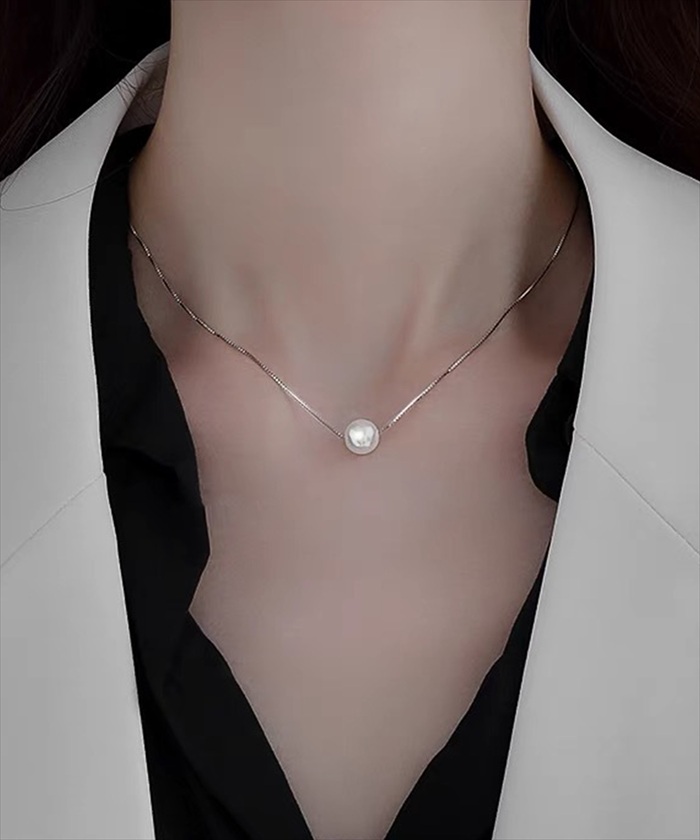 パール ネックレス 一粒 通販 ペンダント 首飾り ジュエリー アクセサリー レディース フォーマル かわいい おしゃれ 可愛い オシャレ 大人っぽい 上品 | DiamondHearts | 06