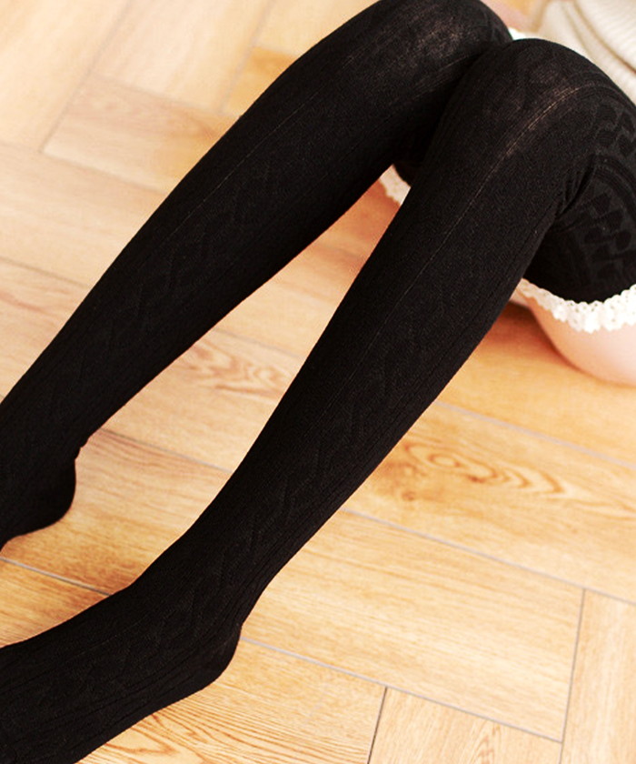 ニーハイソックス レディース 通販 Diamond Hearts ダイヤモンドハーツ フリル付き ニーハイ ソックス オーバーニー 伸縮性 ハイソックス ニーハイソックス |  | 05