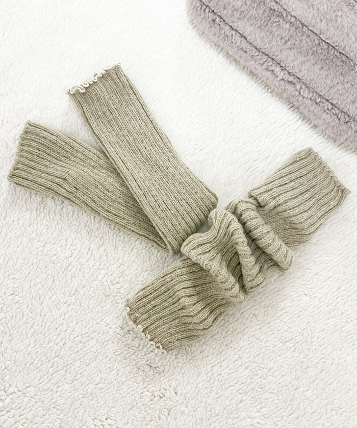 レッグウォーマー 40cm 通販 ニットレッグウォーマー レッグ ウォーマー レッグウオーマー レッグウェア 足首ウォーマー ニット diamond hearts |  | 14