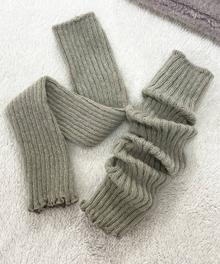 レッグウォーマー 45cm 通販 ニットレッグウォーマー レッグ ウォーマー レッグウオーマー レッグウェア 足首ウォーマー ニット diamond hearts |  | 11