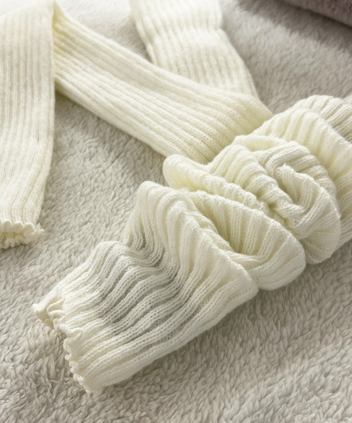 レッグウォーマー ロング 通販 ニットレッグウォーマー レッグ ウォーマー レッグウオーマー レッグウェア 足首ウォーマー ニット ロング丈 diamond hearts |  | 10