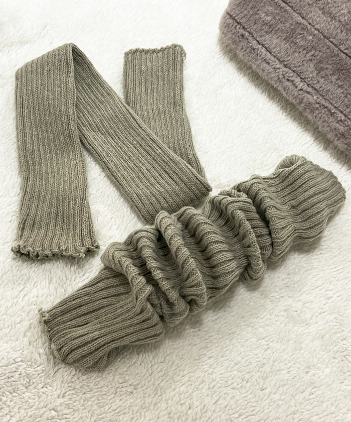 レッグウォーマー ロング 通販 ニットレッグウォーマー レッグ ウォーマー レッグウオーマー レッグウェア 足首ウォーマー ニット ロング丈 diamond hearts |  | 11