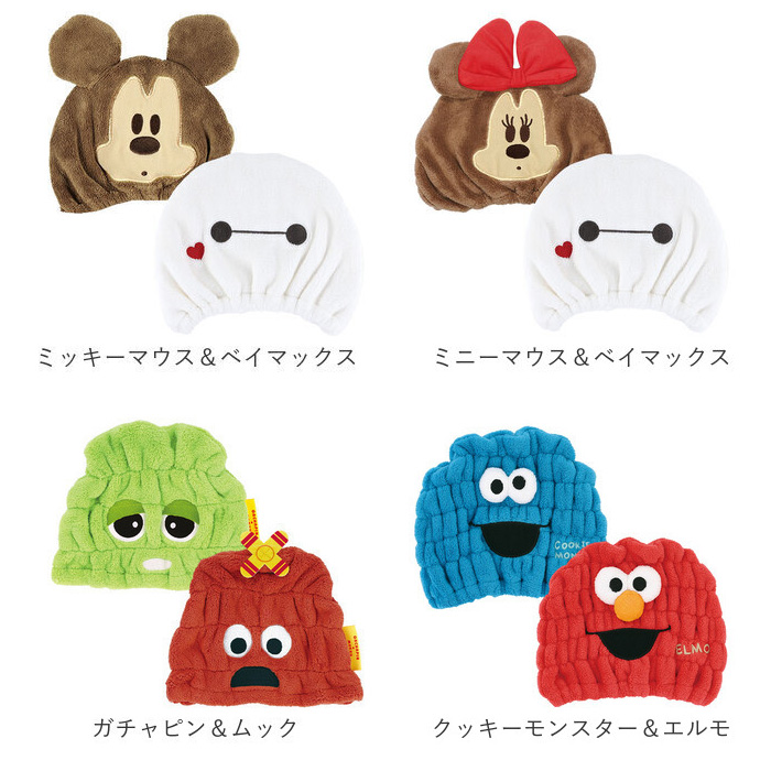 SKATER 通販SKATER スケーター タオルキャップ 子供 キャラクター 2セット 2枚 マイクロファイバー 吸収 速乾 ヘアキャップ タオル 吸水速乾 キャップ 男の子 |  | 15