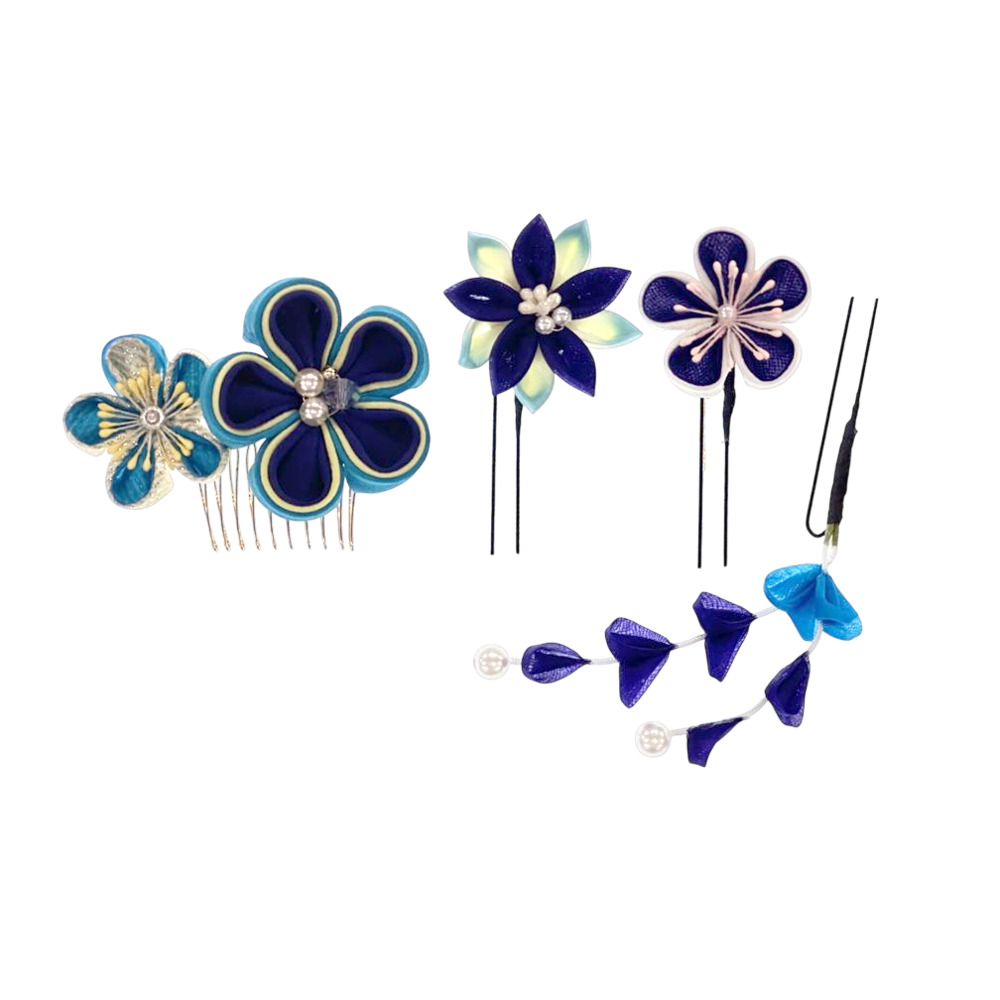 和装 髪飾り 通販 ヘアアクセサリー ヘアアクセ つまみ細工 へッドアクセサリー 着物 髪飾りセット uピン コーム ピン ヘアピン まとめ髪 お団子 ヘア 和装 |  | 05