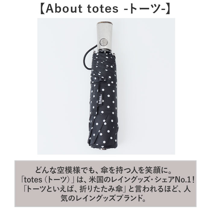 トーツ totes 自動開閉 折りたたみ傘 8413 通販 おりたたみ傘 折り畳み傘 折畳み傘 傘 紳士傘 折りたたみ おりたたみ 折り畳み ワンタッチ開閉式 トーツ | BACKYARD FAMILY | 16