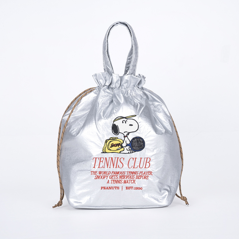 スヌーピー ランチバッグ 通販 ランチトート ランチトートバック 弁当袋 ランチ巾着袋 巾着バッグ 保冷バッグ 巾着トートバッグ 保冷 保温 スヌーピー | PEANUTS | 04