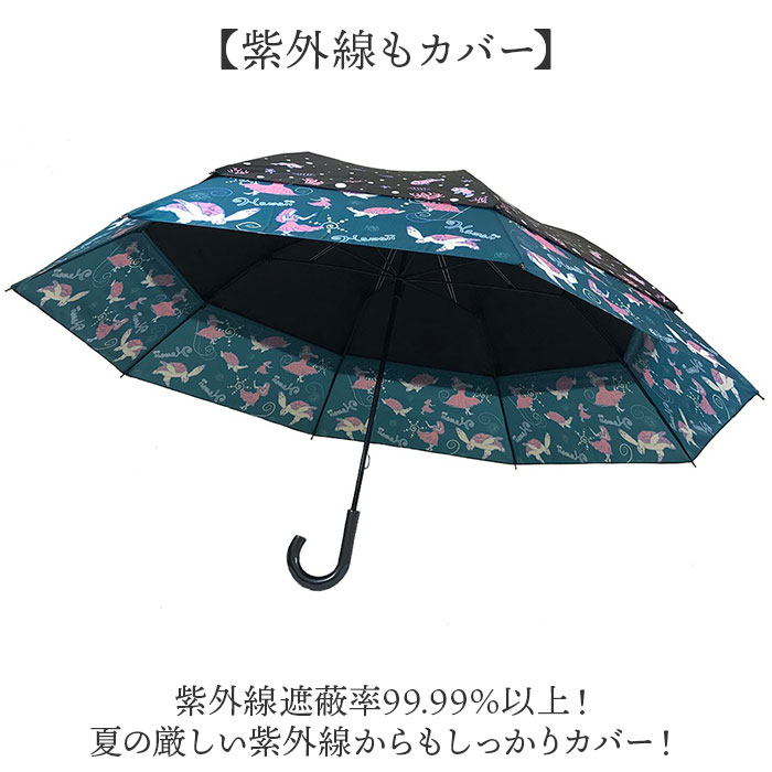 トランスフォーム傘 通販 長傘 雨傘 晴雨兼用傘 ショートワイド傘 遮光率99.99％ UVカット率99.99％ 耐風 レディース コンパクト おしゃれ トランスフォーム傘 |  | 26