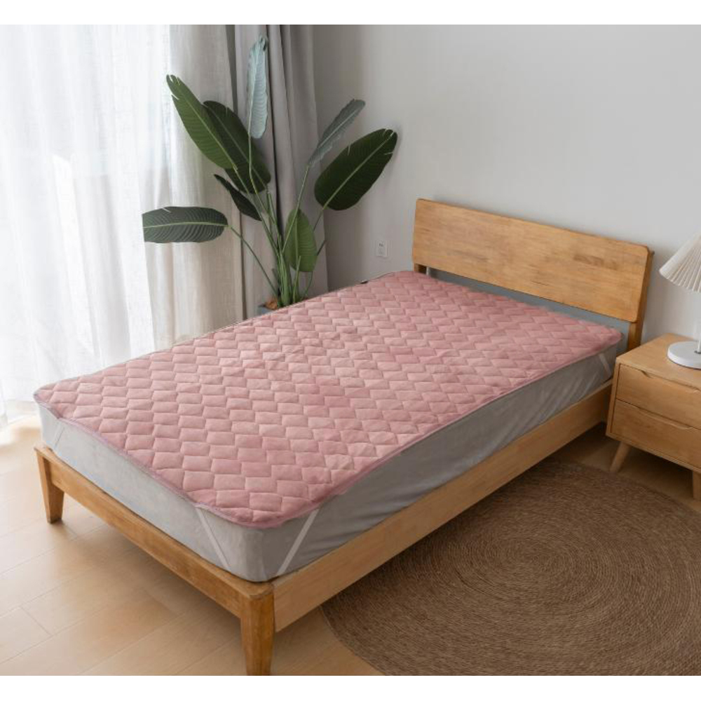 敷きパッド シングル フランネル 通販 敷パット ベッドパッド 敷き毛布 厚手 あたたかい 暖かい あったか 保温 蓄熱 軽量 軽い 暖か ふわふわ 敷きパッド |  | 04