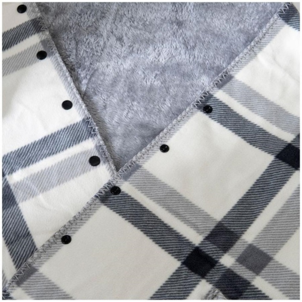 ブランケット ひざ掛け 通販 膝掛け 膝掛 ひざかけ 毛布 あたたかい 暖かい あったか 軽量 軽い 保温 ボタン付き ポケット付き スナップボタン ブランケット |  | 01