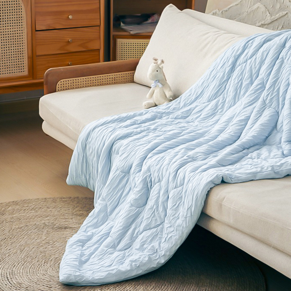 冷感 ひんやり ケット 通販 ハーフケット レーヨンケット 薄掛け布団 100×140cm 薄がけ布団 140×100cm お昼寝ケット ブランケット ひざ掛け 洗える 薄手 冷感 | Try | 04